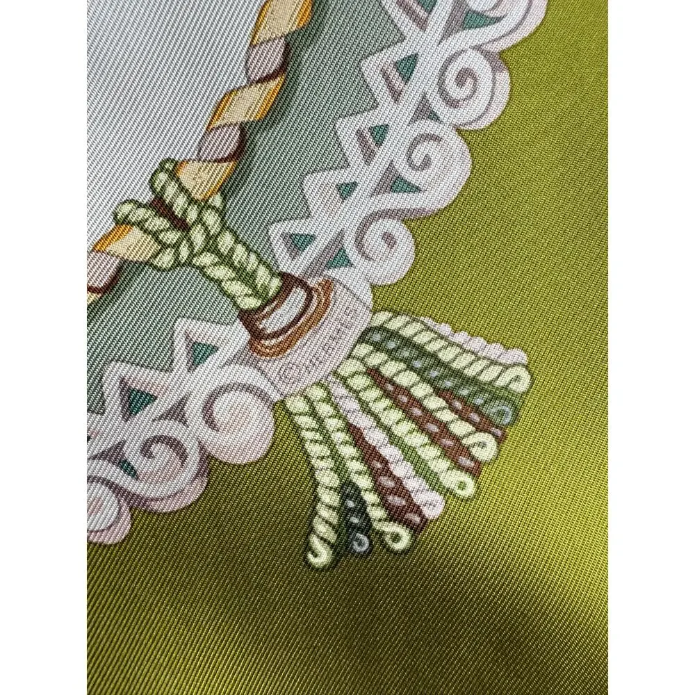 Hermes Paperoles Silk Scarf